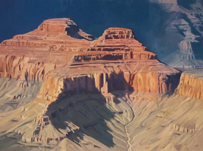 Canyon Temples by Amery Bohling Paintings