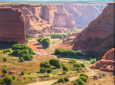 Life Within the Canyon by Amery Bohling Paintings