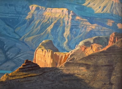 Lipan Point Study by Amery Bohling Paintings