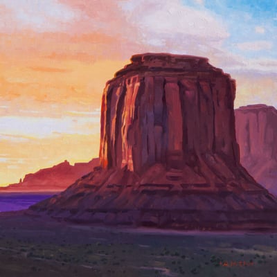 Morning Embers by Amery Bohling Paintings