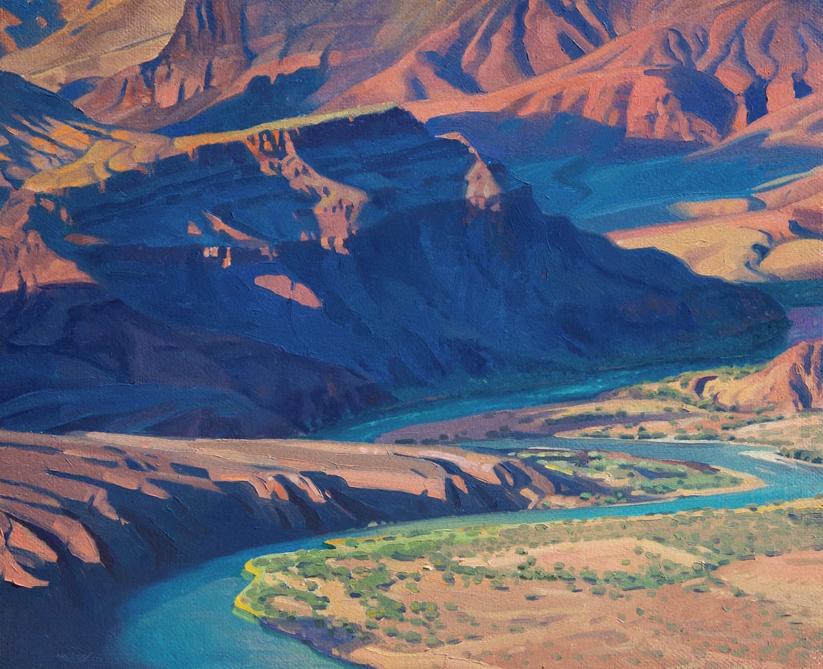 View of Unkar by Amery Bohling Paintings