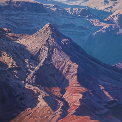 Where Water Wrote the Land by Amery Bohling Paintings
