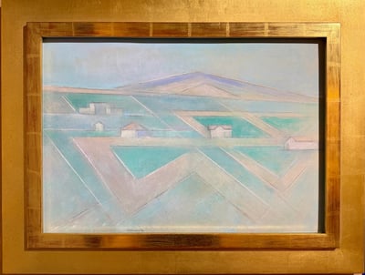 Arroyo Seco Lines by Andrew Dasburg