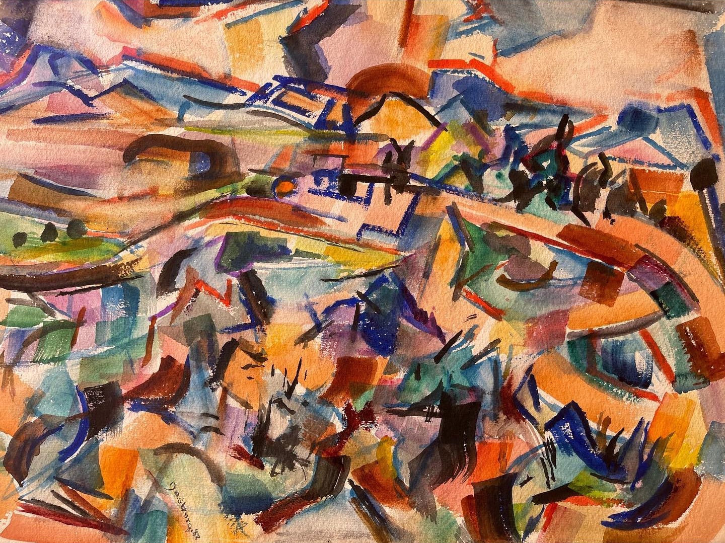 Landscape by Andrew Dasburg