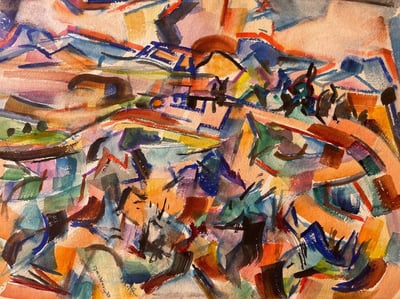 Landscape by Andrew Dasburg