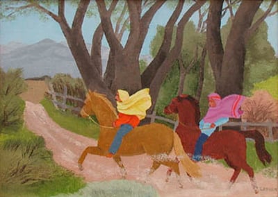 Riding into the Wind by Barbara Latham