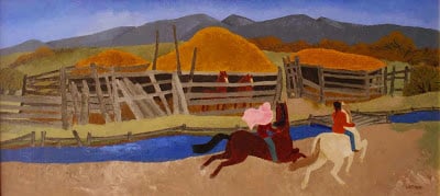 Indian Corrals by Barbara Latham