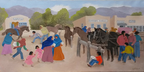 Shopping Day by Barbara Latham