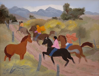 Lonesome Horse by Barbara Latham