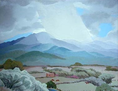 Mountain Storm by Barbara Latham