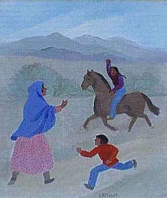 Racing Home by Barbara Latham