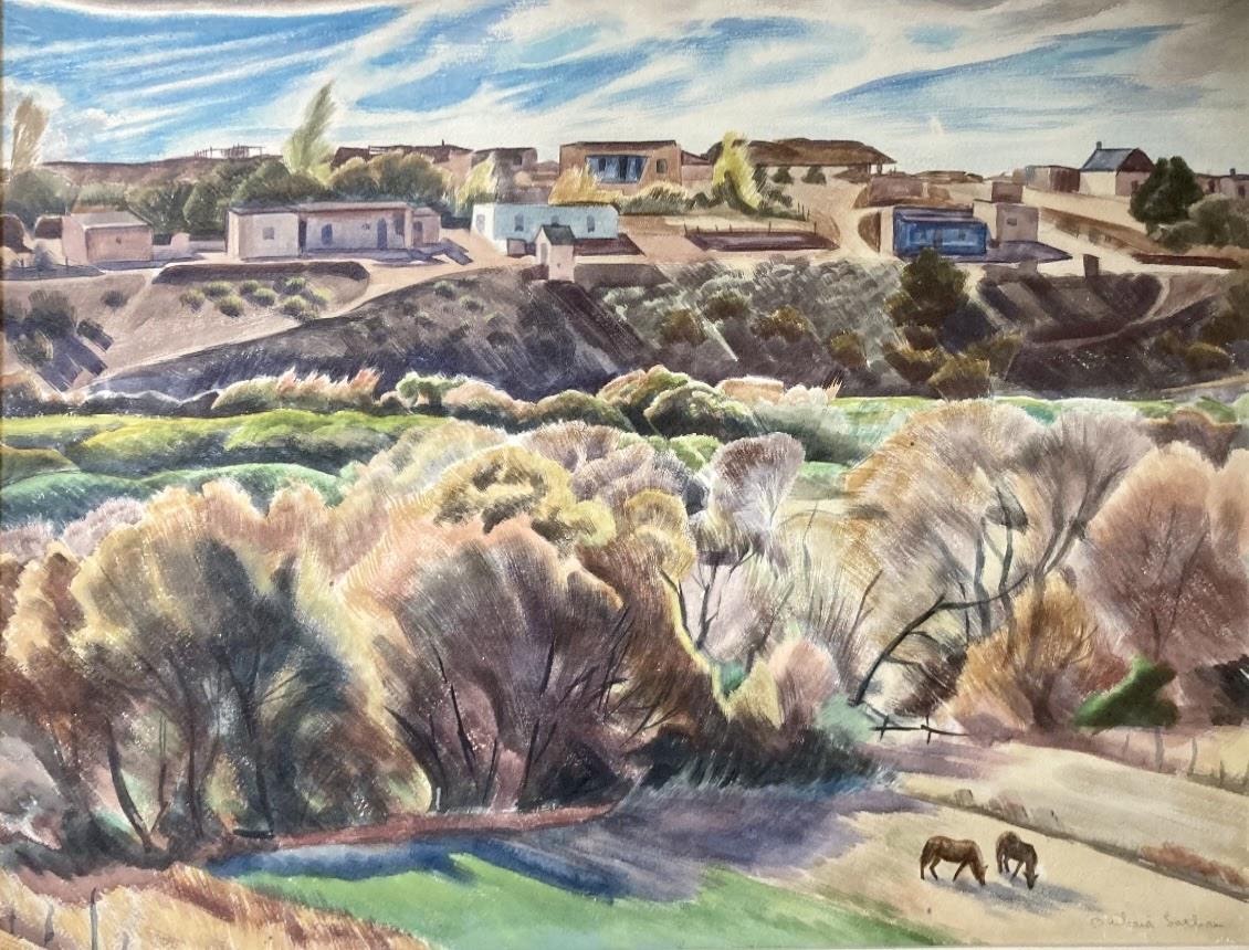 Ranchos Valley by Barbara Latham