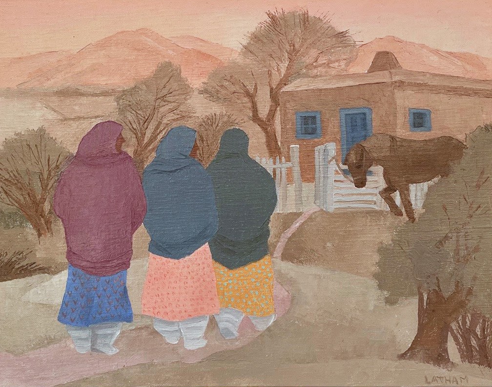An Evening Walk by Barbara Latham