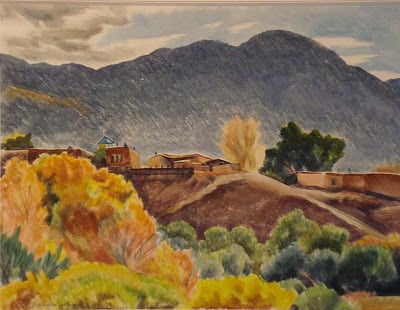 View from Ranchos by Barbara Latham