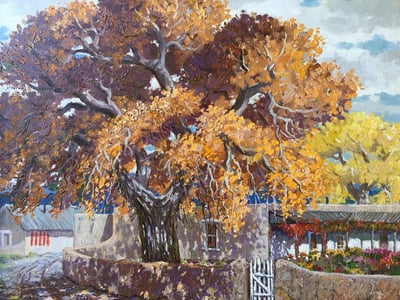Fall Cottonwood by Ben Turner