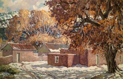 Early Snow Placitas by Ben Turner