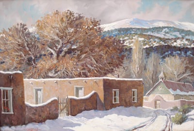 Winter Adobe by Ben Turner