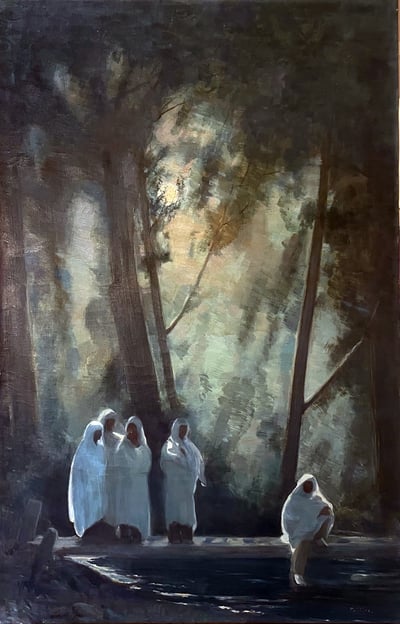 Moonlight Singers of Taos by Bert Phillips