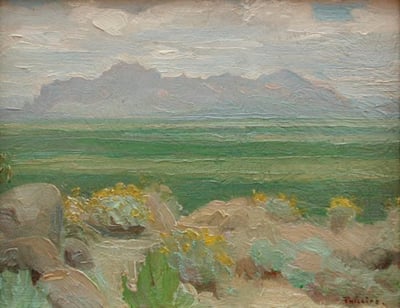 Sandia Mountains by Bert Phillips