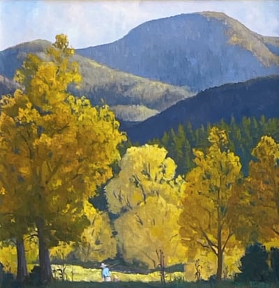 Fall at the Fishing Camp by Katelyn Betsill Del Vecchio