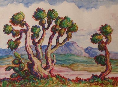 Desert by Birger Sandzen