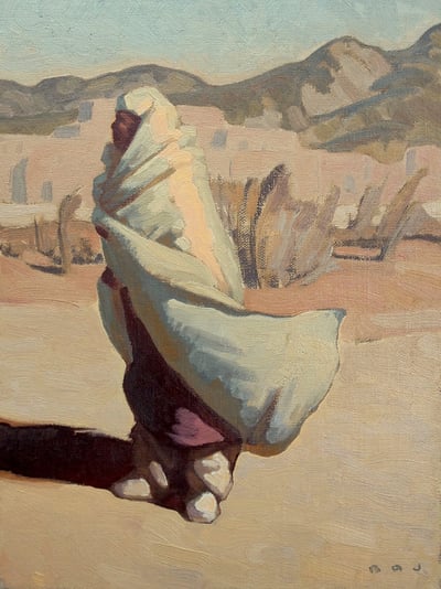 November, Taos N.M. by Brett Allen Johnson