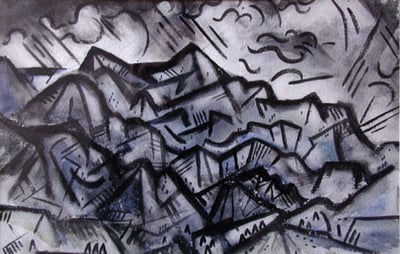 Mountains of Taos by Cady Wells