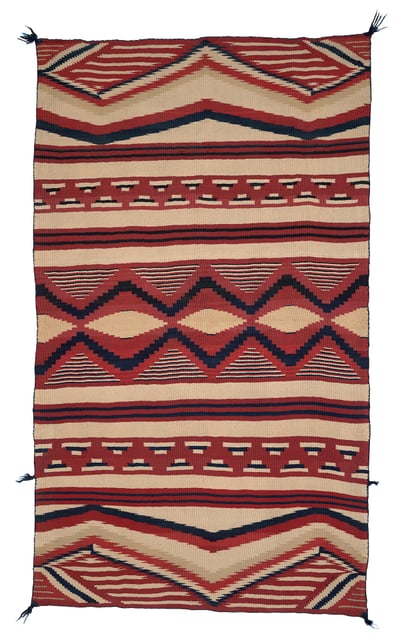 #10 Classic Navajo Child's Blanket by Navajo Child's Blankets