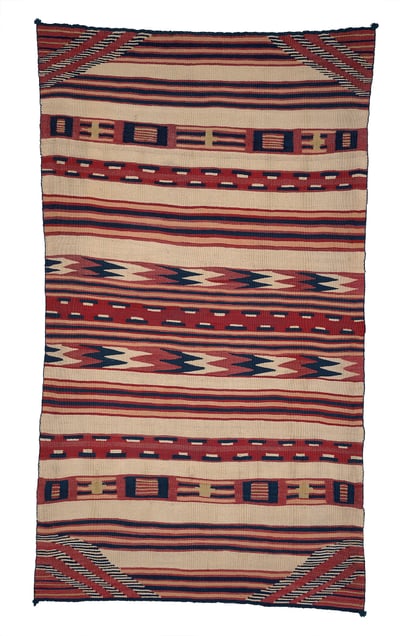 #11 Classic Navajo Child's Blanket by Navajo Child's Blankets