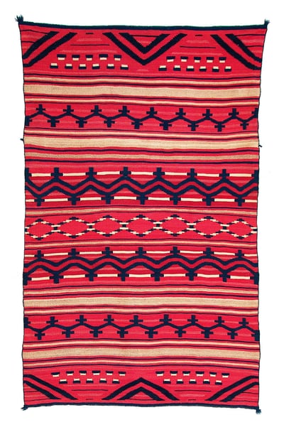 #12 Classic Navajo Child's Blanket by Navajo Child's Blankets