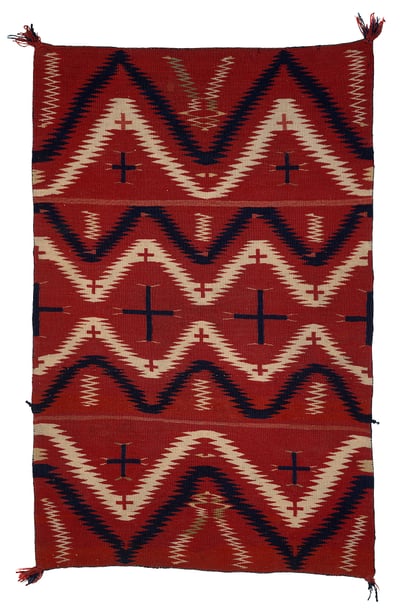 #13 Classic Navajo Child's Blanket by Navajo Child's Blankets