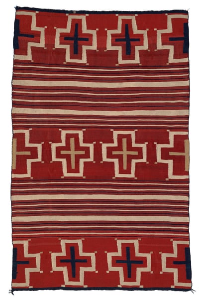#14 Classic Navajo Child's Blanket by Navajo Child's Blankets