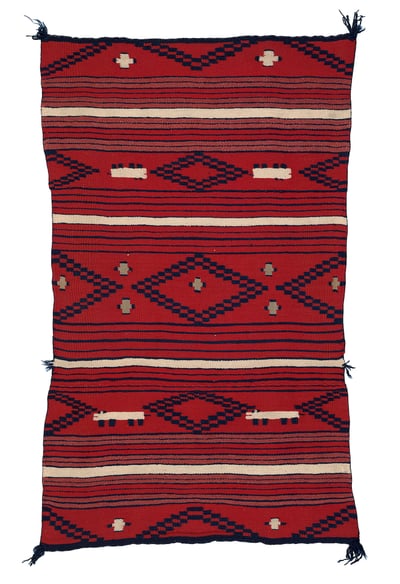 #15 Classic Navajo Child's Blanket by Navajo Child's Blankets