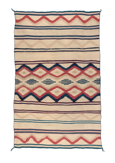 #17 Classic Navajo Child's Blanket by Navajo Child's Blankets