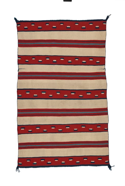 #20 Classic Navajo Child's Blanket by Navajo Child's Blankets
