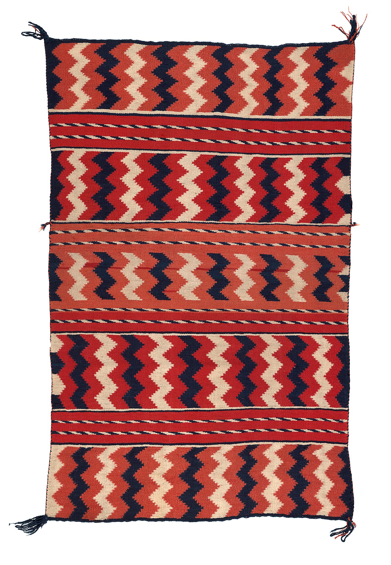 #22 Late Classic Navajo Child's Blanket by Navajo Child's Blankets