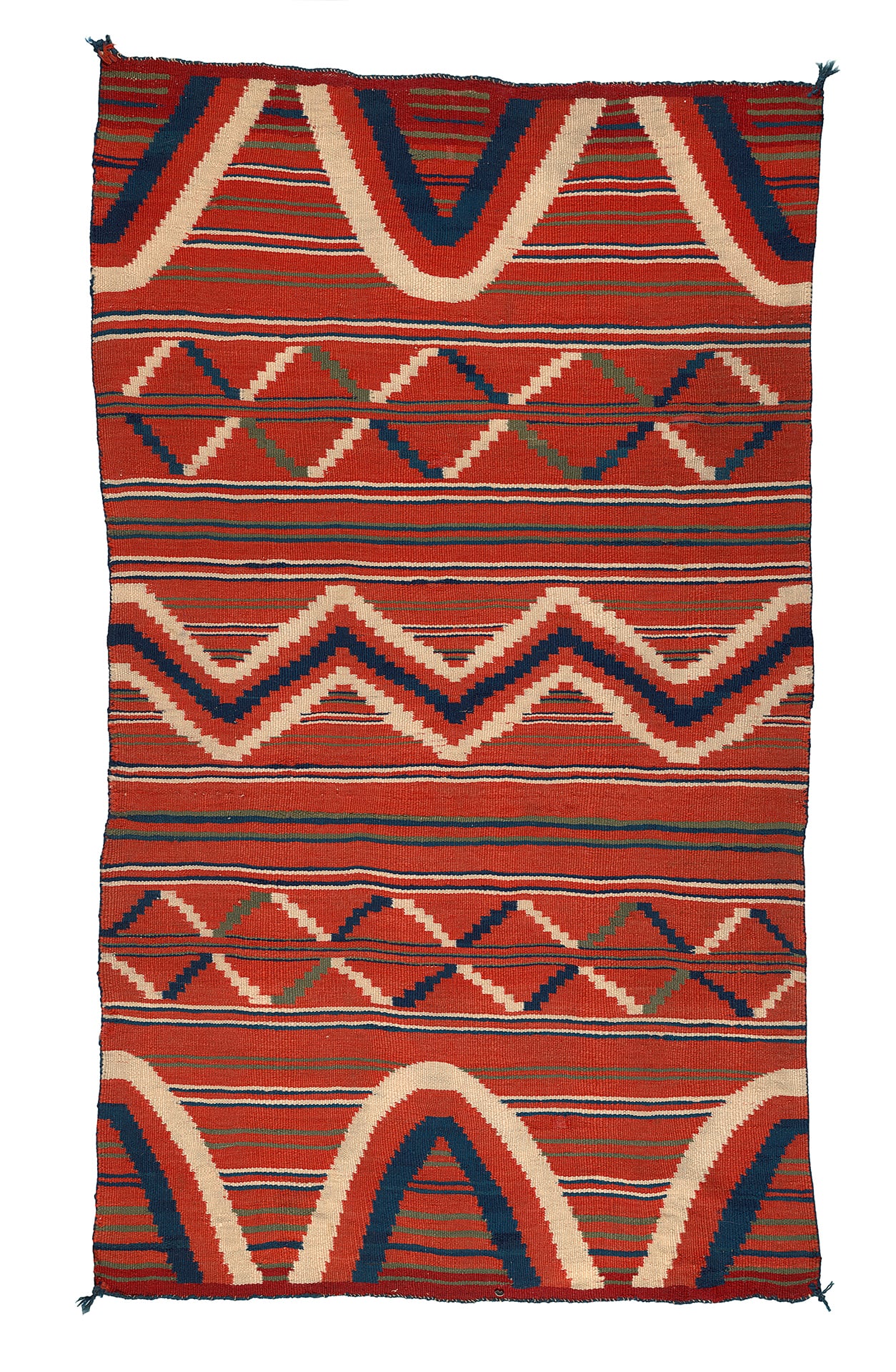 #23 Late Classic Navajo Child's Blanket by Navajo Child's Blankets