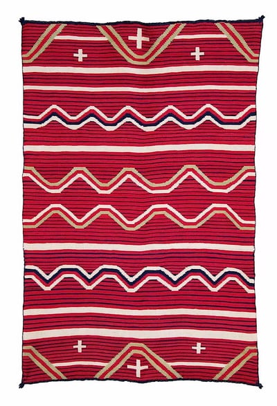 #3 Classic Navajo Child's Blanket by Navajo Child's Blankets