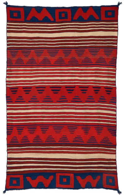 #4 Classic Navajo Child's Blanket by Navajo Child's Blankets