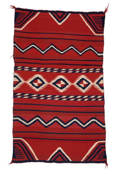 #8 Classic Navajo Child's Blanket by Navajo Child's Blankets