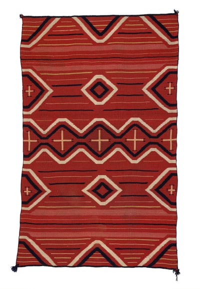 #9 Classic Navajo Child's Blanket by Navajo Child's Blankets