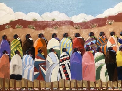 Men and Mountains by Chloé Marie