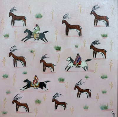 Deer Hunt by Chloé Marie