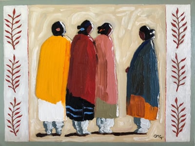 Women of Taos Pueblo by Chloé Marie