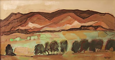 High Mountain Valley by Doel Reed