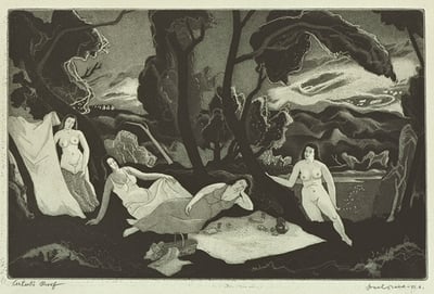 The Bathers by Doel Reed