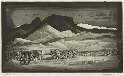 Winterscape by Doel Reed