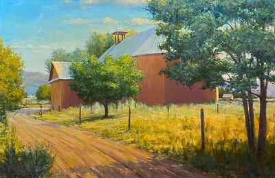 Church at Arroyo Hondo by Don Ward