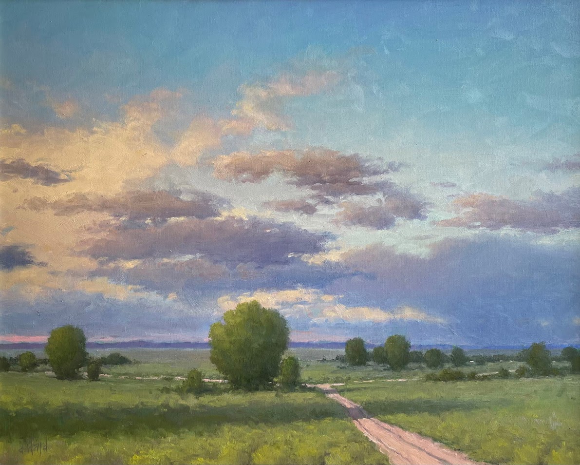 Distant Mountains by Don Ward