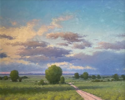 Distant Mountains by Don Ward